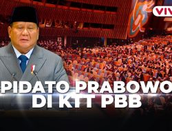 ‘Om Shanti, Shalom’: Presiden Indonesia Menutup Pidatonya di PBB dengan Seruan Unik untuk Perdamaian | Tonton