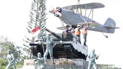 Replika Tank dan Pesawat Cureng Kini Lengkapi Taman Perjuangan Singasana