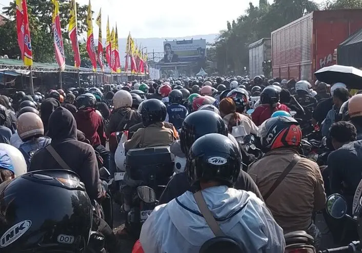 Antrean Keluar Bali di Gilimanuk Capai 15 Km